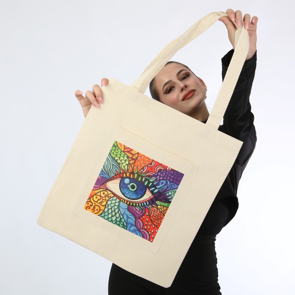 CEPLİ MODEL GABARDİN ÇANTA 38X42 CM 