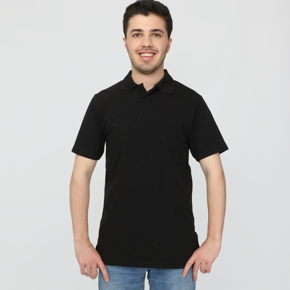 POLO YAKA SİYAH TİŞÖRT